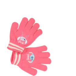STITCH OG ANGEL HUE, HALSEDISSE &amp; HANDSKER � PINK