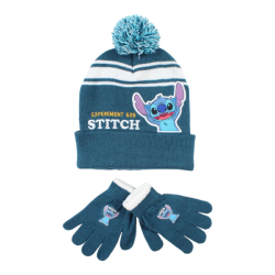 STITCH HUE &amp; HANDSKER � LYSEBL� OG BL�