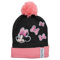 MINNIE MOUSE HUE, HALSEDISSE &amp; HANDSKER � SORT OG LYSER�D