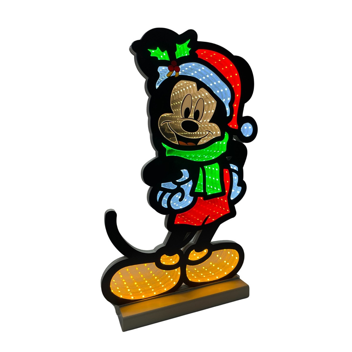 DISNEY MICKEY MOUSE INDENDRS JULEBELYSNING  H40 CM