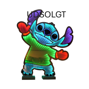 DISNEY STITCH INDENDRS JULEBELYSNING  H60 CM