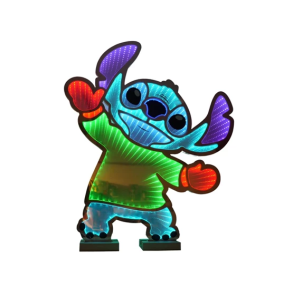 DISNEY STITCH INDENDRS JULEBELYSNING  H75 CM