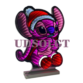 DISNEY ANGEL INDENDRS JULEBELYSNING  H40 CM