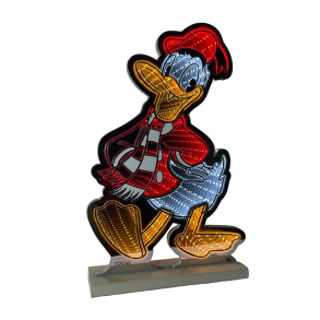 DISNEY ANDERS AND INDENDRS JULEBELYSNING  H40 CM