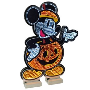 DISNEY MICKEY MOUSE I GR�SKAR HALLOWEEN BELYSNING � H40 CM