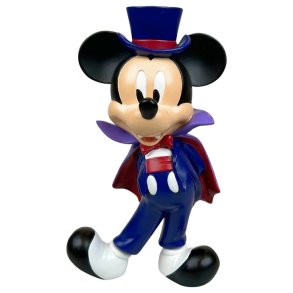 MICKEY UDKL�DT SOM VAMPYR TIL HALLOWEEN FIGUR � H20,5 CM