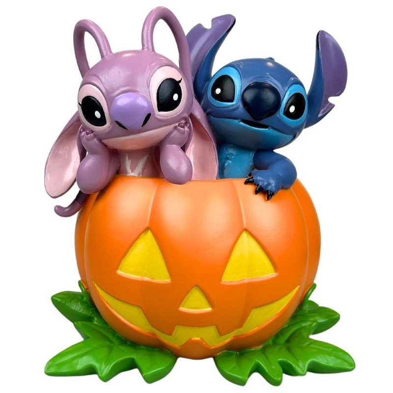 STITCH &amp; ANGEL KLAR TIL GR�SKARSJOV FIGUR � H20,5 CM