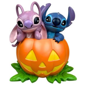 STITCH & ANGEL KLAR TIL GR�SKARSJOV FIGUR � H20,5 CM