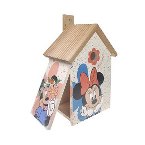 DISNEY FUGLEHUS MED MINNIE � S�D CHARME TIL HAVEN H30 CM