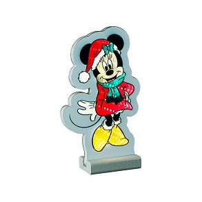 MINNIE I JULEKOSTUME INDEND�RS LED-JULEBELYSNING � H20 CM