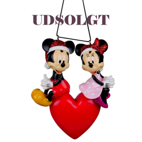 DISNEY MICKEY OG MINNIE MOUSE IN LOVE 3D ORNAMENT  FRA ANDEBY