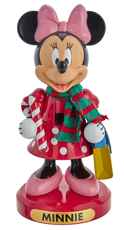 DISNEY MINNIE MOUSE MED JULESLIK OG JULEINDKB  TRFIGUR