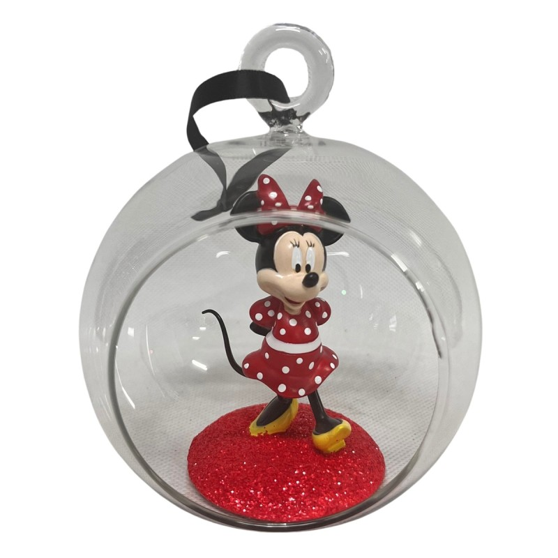 DISNEY BEN JULEKUGLE MED MINNIE  D11 CM