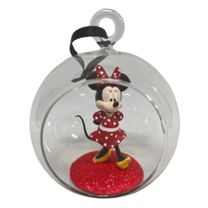 DISNEY BEN JULEKUGLE MED MINNIE  D11 CM