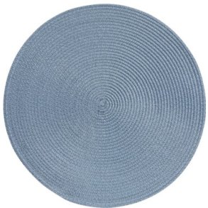 DKKESERVIETTE RUND D38 CM  BL