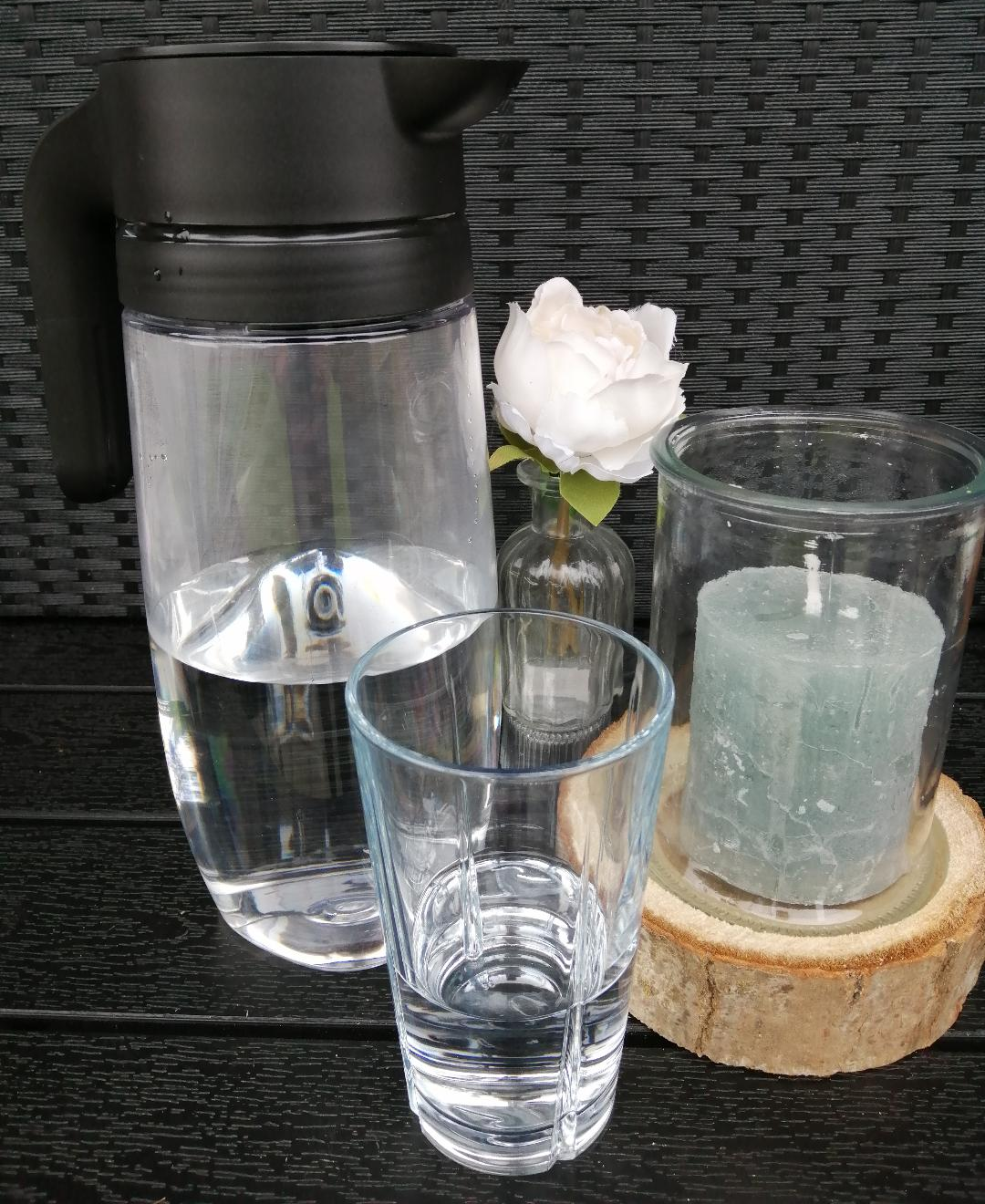 3 I 1 ELEGANT HJ LYSESTAGE KOMBINATION LYS, GLAS OG TR  GRN