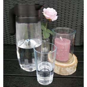 3 I 1 ELEGANT HJ LYSESTAGE KOMBINATION LYS, GLAS OG TR  ROSA