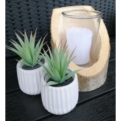 3 I 1 UDENDRS LYSESTAGE KOMBINATION LYS, GLAS OG TR  HVID