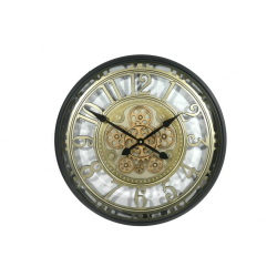 ELEGANT VGUR 54,5 CM  SORT, GYLDEN OG SLV