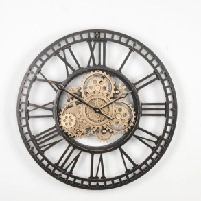 ELEGANT VGUR 46 CM  SORT OG ANTIK GOLD