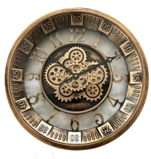 DEKORATIV VGUR 46 CM  KOBBERRAMME