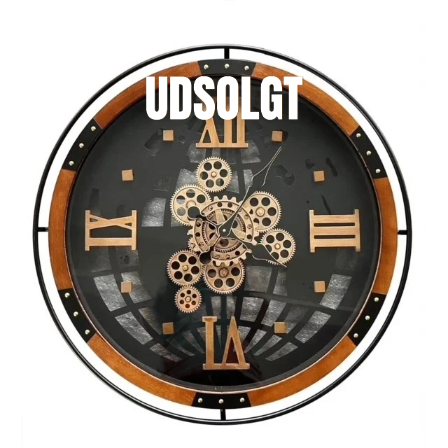 MODERNE RUSTIKT V�GUR �60 CM � BRUN OG SORT