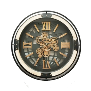 MODERNE RUSTIKT VGUR 60 CM  SORT OG GYLDEN