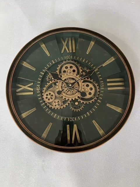 VGUR MED AUTOMATISK URVRK 46 CM  BRUN/GRN