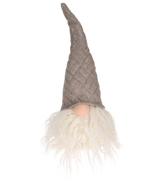 GNOME NISSE MED LED H30 CM  GR