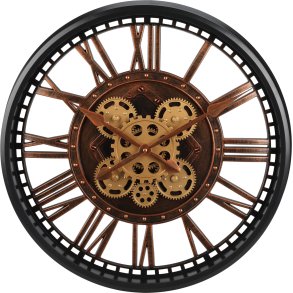 V�GUR MED ROTERENDE V�RK �50 CM � BRUN OG SORT