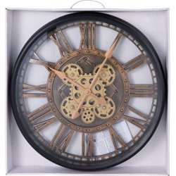 V�GUR MED ROTERENDE V�RK �50 CM � BRUN OG SORT