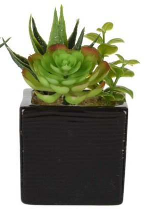 KUNSTIGE PLANTER I POTTE H15 CM NR 1  SORT 