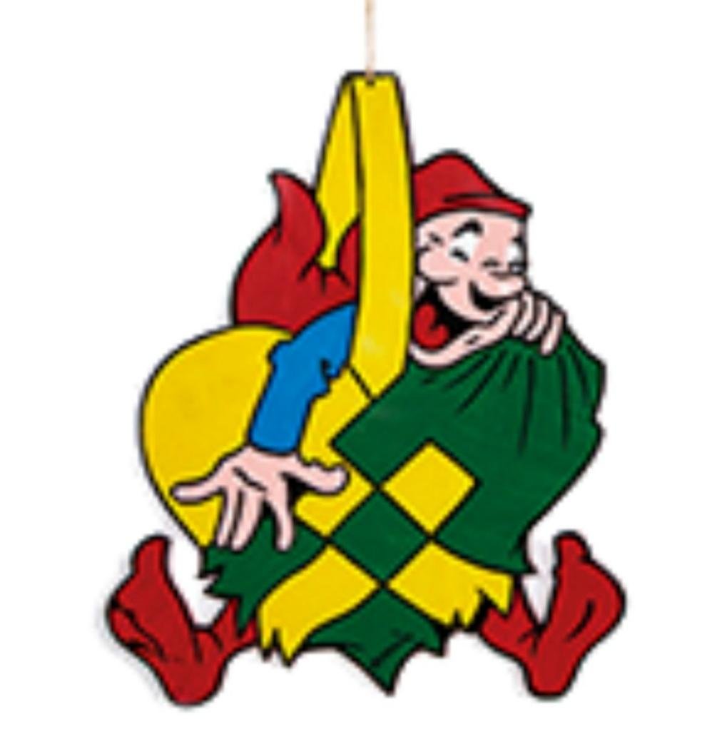 BRAMMING TR NISSE HNGENDE I JULEHJERTE  40 CM 