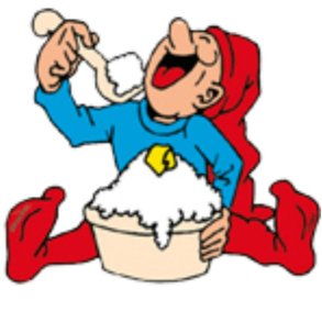 BRAMMING TR NISSE SIDDENDE MED RISENGRD  60 CM 