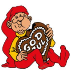 BRAMMING TR NISSE MED JULEKAGE  60 CM