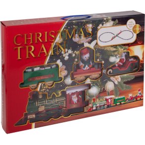 JULETOG 698 CM SKINNELNGDE  29 DELE MED LYD OG LYS