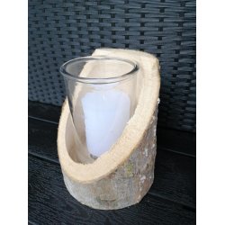 3 I 1 UDENDRS LYSESTAGE KOMBINATION LYS, GLAS OG TR  HVID