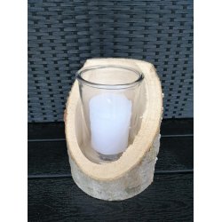 3 I 1 UDENDRS LYSESTAGE KOMBINATION LYS, GLAS OG TR  HVID