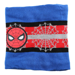 SPIDERMAN HUE, HALSEDISSE &amp; HANDSKER � BL�, SORT OG R�D