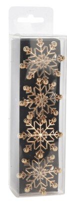 SERVIETRINGE SNEFNUG NR 1  4 STK. GULD