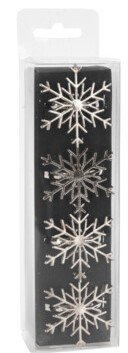 SERVIETRINGE SNEFNUG NR 2  4 STK. SLV