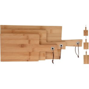 SKREBRT ST 3 STK  BAMBUS 