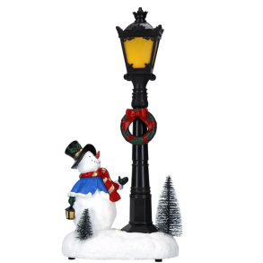 SNEMAND STENDE VED LYGTEPL  MULTIFARVET