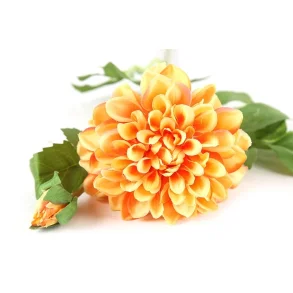 ASTERACEAE BLOMSTER STILK H64 CM  ORANGE