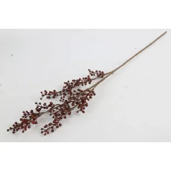 BERRY BRANCH L STILK H91 CM  RD