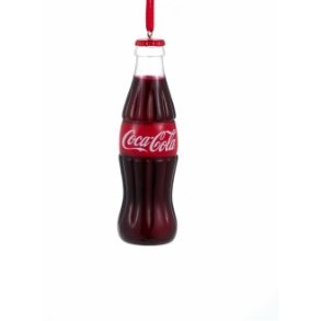 COCA -COLA FLASKEFORMEDE ORNAMENT