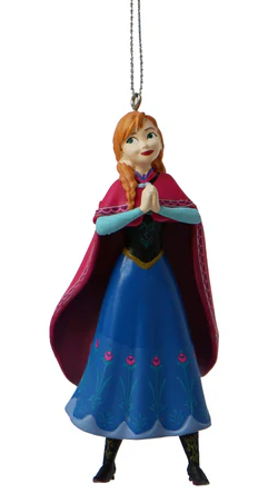 DISNEY ANNA 3D ORNAMENT   FRA FROZEN