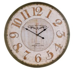 RETRO VGUR MED TEKSTEN HOTEL VESTMINSTER PARIS - RUE DE LA PAIX  61 CM 