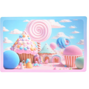 DKKESERVIETTE 42 X 28 CM  SLIK 