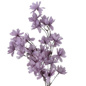 KUNSTIG BLOMSTERGREEN H98 CM  LILLA 